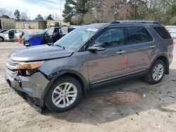 Salvage cars for sale from Copart Knightdale, NC: 2012 Ford Explorer XLT