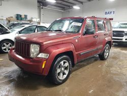 Jeep Liberty Sport salvage cars for sale: 2008 Jeep Liberty Sport