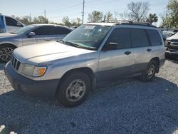 Subaru Forester salvage cars for sale: 2001 Subaru Forester L