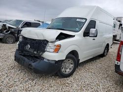 Salvage trucks for sale at Taylor, TX auction: 2021 Nissan NV 2500 SV