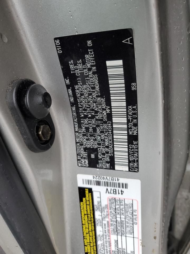 2006 Toyota Sienna ce