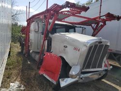 Salvage trucks for sale at Riverview, FL auction: 2016 Peterbilt 389 Car Carrier Truck