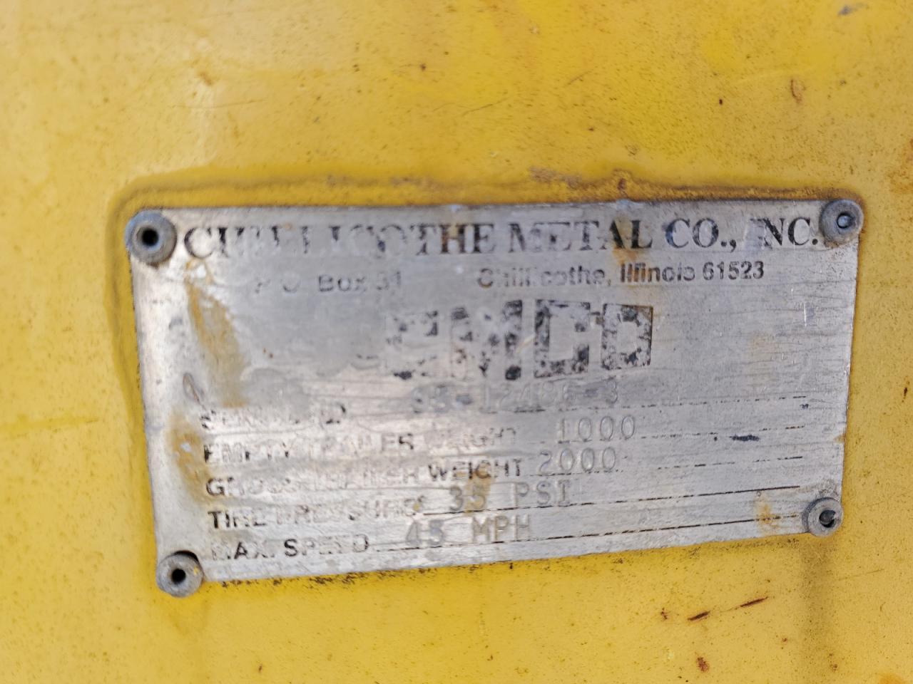 1995 Other Motorcycle 1995 Chillicothe Metal CO Generation