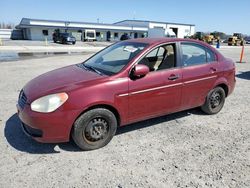 Vehiculos salvage en venta de Copart Lumberton, NC: 2009 Hyundai Accent GLS