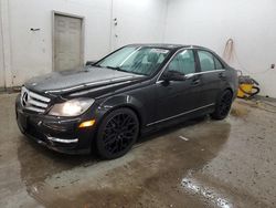 Mercedes-Benz Vehiculos salvage en venta: 2012 Mercedes-Benz C 300 4matic