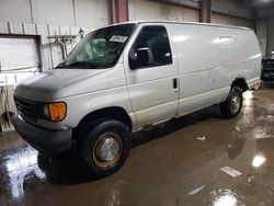 Ford salvage cars for sale: 2006 Ford Econoline E350 Super Duty Van