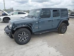 Vehiculos salvage en venta de Copart Homestead, FL: 2024 Jeep Wrangler Sahara