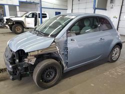 Fiat 500 salvage cars for sale: 2015 Fiat 500 POP