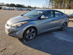 Vehiculos salvage en venta de Copart Dunn, NC: 2014 Hyundai Elantra SE