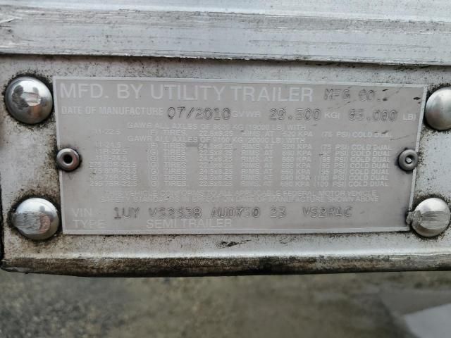 2010 Utility VS2RAC Refrigerated Van Trailer