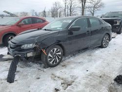 Honda salvage cars for sale: 2018 Honda Civic LX