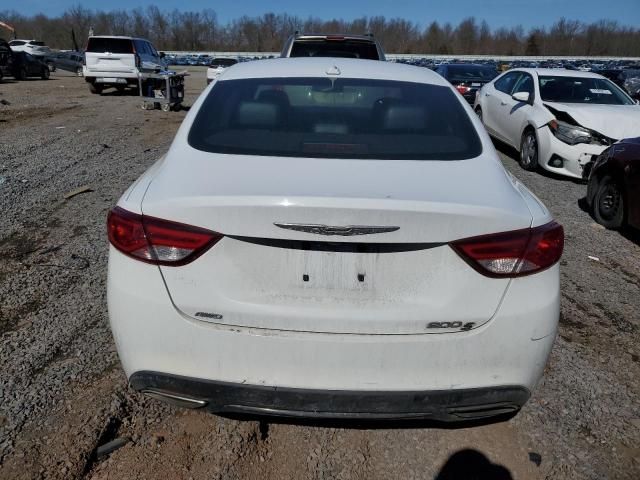 2016 Chrysler 200 S