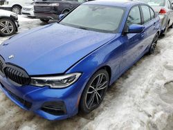 BMW salvage cars for sale: 2020 BMW 330XI