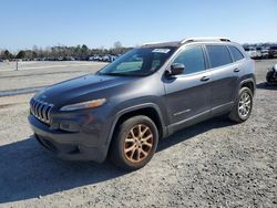 Vehiculos salvage en venta de Copart Lumberton, NC: 2016 Jeep Cherokee Latitude