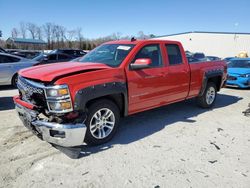 Chevrolet Silverado k1500 lt salvage cars for sale: 2015 Chevrolet Silverado K1500 LT