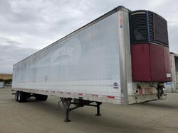 Salvage trucks for sale at Sacramento, CA auction: 2002 Utility Refrigerated Van Trailer