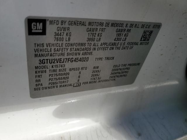 2015 GMC Sierra K1500 SLT