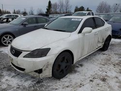 Lexus salvage cars for sale: 2008 Lexus IS 250