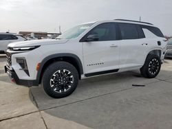 Salvage cars for sale from Copart Grand Prairie, TX: 2024 Chevrolet Traverse LT Z71