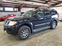 Nissan Pathfinder salvage cars for sale: 2010 Nissan Pathfinder S