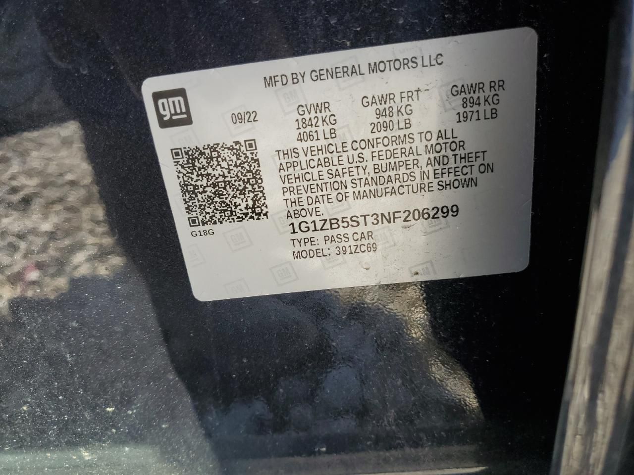 2022 Chevrolet Malibu ls