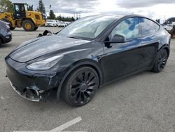 Tesla Model y salvage cars for sale: 2022 Tesla Model Y