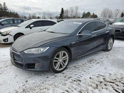 Tesla salvage cars for sale: 2015 Tesla Model S