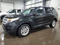 Ford Explorer salvage cars for sale: 2014 Ford Explorer XLT