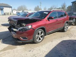 Salvage cars for sale from Copart Midway, FL: 2020 Jeep Cherokee Limited