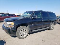 Salvage cars for sale from Copart Grand Prairie, TX: 2005 GMC Yukon XL Denali