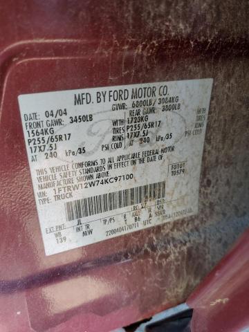 2004 Ford F150 Supercrew