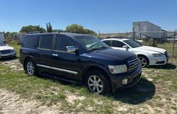 Infiniti salvage cars for sale: 2007 Infiniti QX56