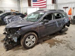 Salvage cars for sale from Copart Milwaukee, WI: 2016 Subaru Outback 2.5I