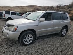 Toyota Highlander salvage cars for sale: 2007 Toyota Highlander Hybrid
