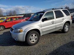 Ford Escape salvage cars for sale: 2007 Ford Escape Limited