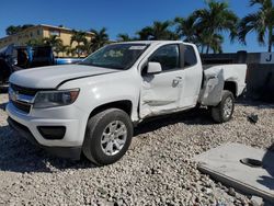 Chevrolet Colorado salvage cars for sale: 2018 Chevrolet Colorado LT