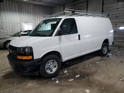 Salvage trucks for sale at Franklin, WI auction: 2023 Chevrolet Express G3500