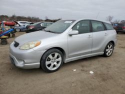 Toyota Corolla salvage cars for sale: 2005 Toyota Corolla Matrix XRS