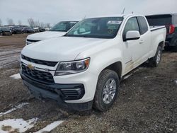 Salvage cars for sale from Copart Davison, MI: 2021 Chevrolet Colorado LT