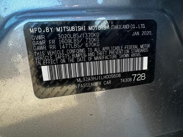 2020 Mitsubishi Mirage ES