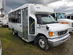 Salvage trucks for sale at Sacramento, CA auction: 2007 Ford Econoline E450 Super Duty Cutaway Van