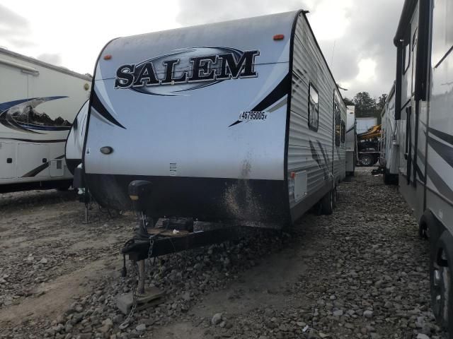 2014 Salem Travel Trailer