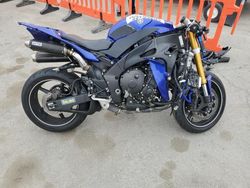 Salvage motorcycles for sale at San Diego, CA auction: 2012 Yamaha YZFR1 C