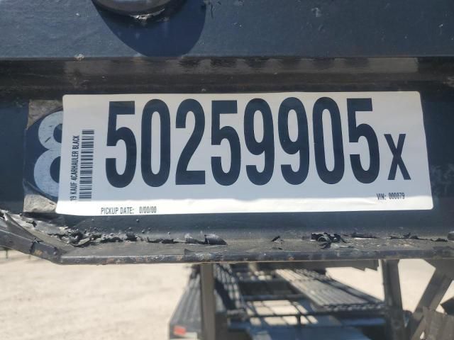 2019 Kaufman Car Carrier Trailer