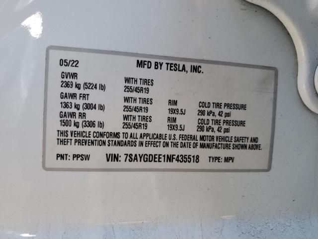 2022 Tesla Model Y