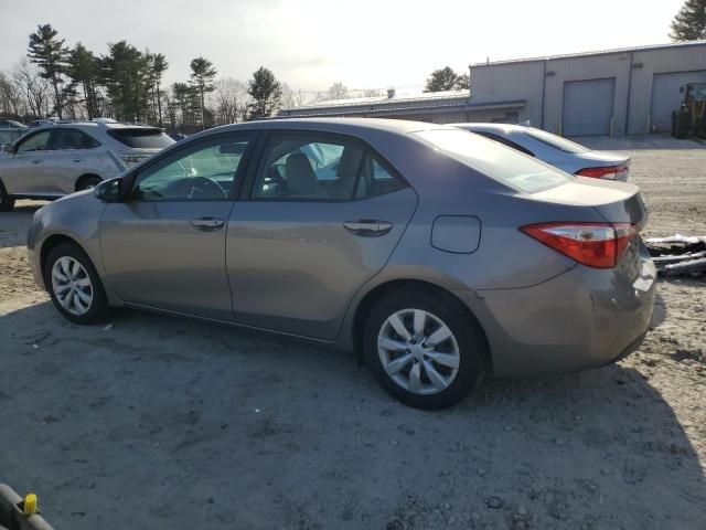 2015 Toyota Corolla l