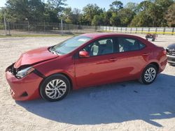 Toyota Corolla salvage cars for sale: 2018 Toyota Corolla L