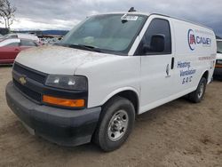 Salvage trucks for sale at San Martin, CA auction: 2018 Chevrolet Express G2500