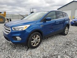 Ford Escape se salvage cars for sale: 2017 Ford Escape SE