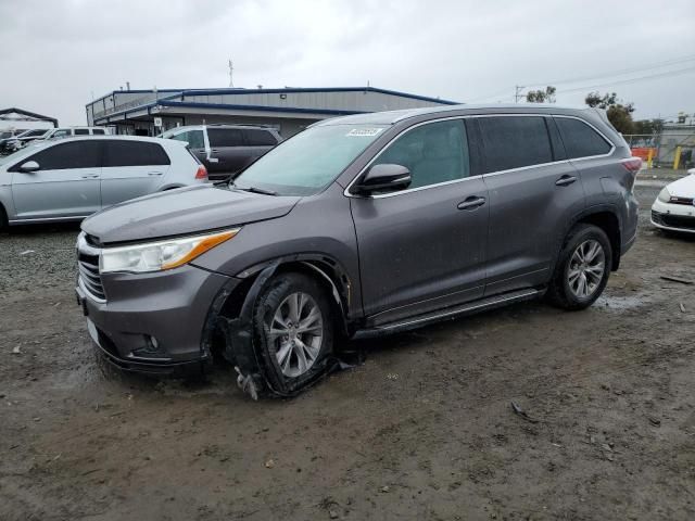 2014 Toyota Highlander xle